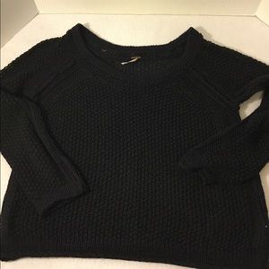 Wms Free People long sleeve crop sweater sz Medium